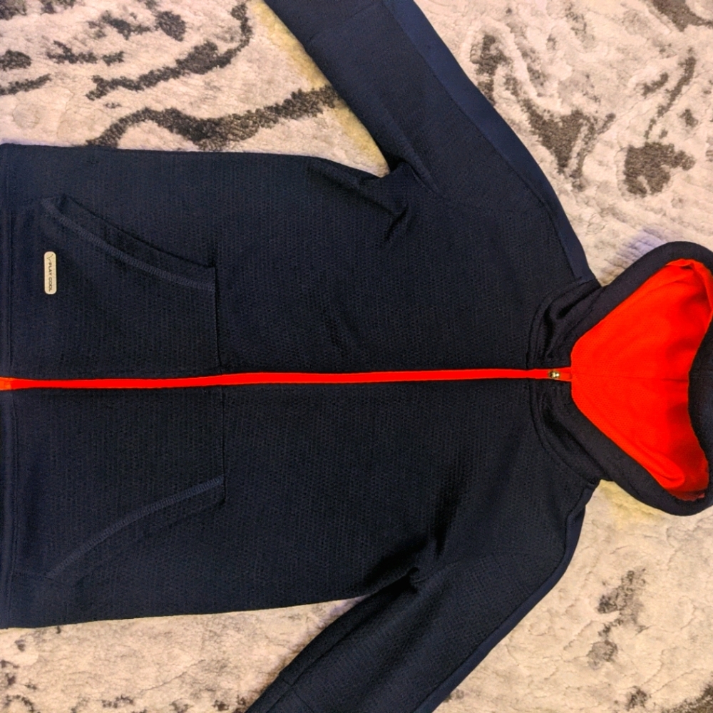 Navy Blue/ Orange Jumping Beans Sweater 7x